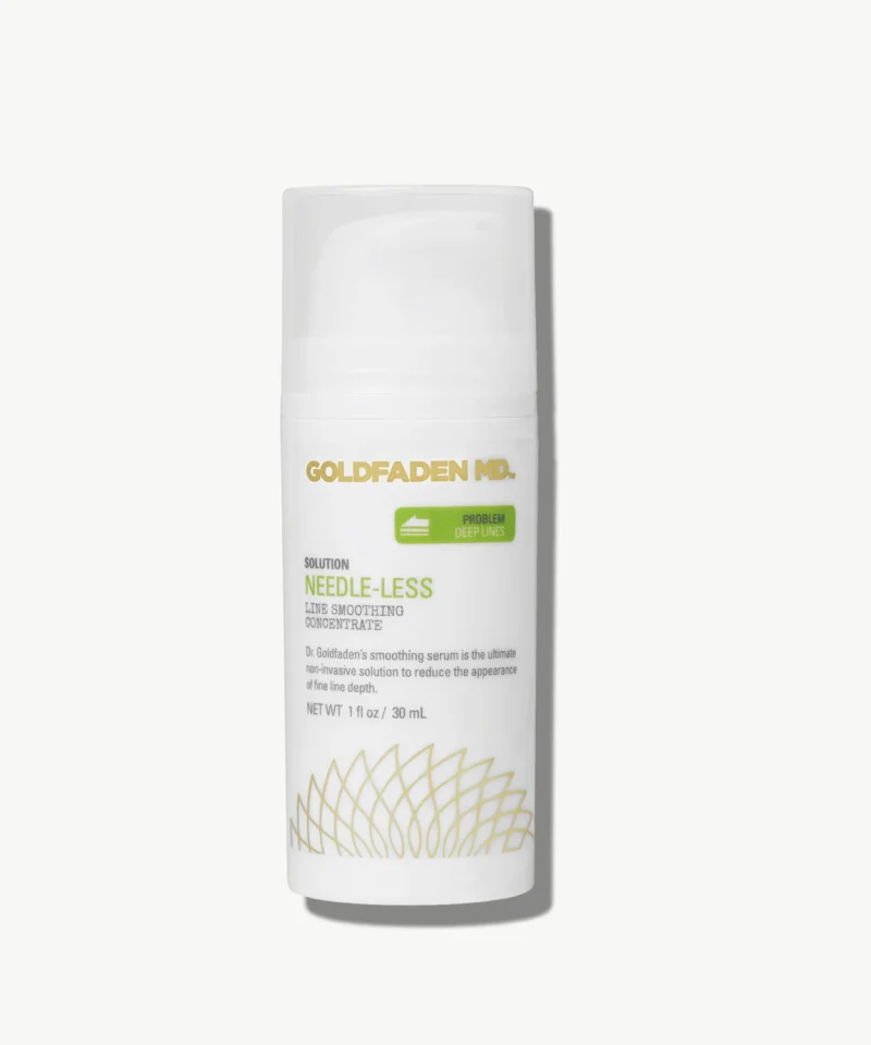Goldfaden MD Needle-Less line smoothing concentrate serum bottle