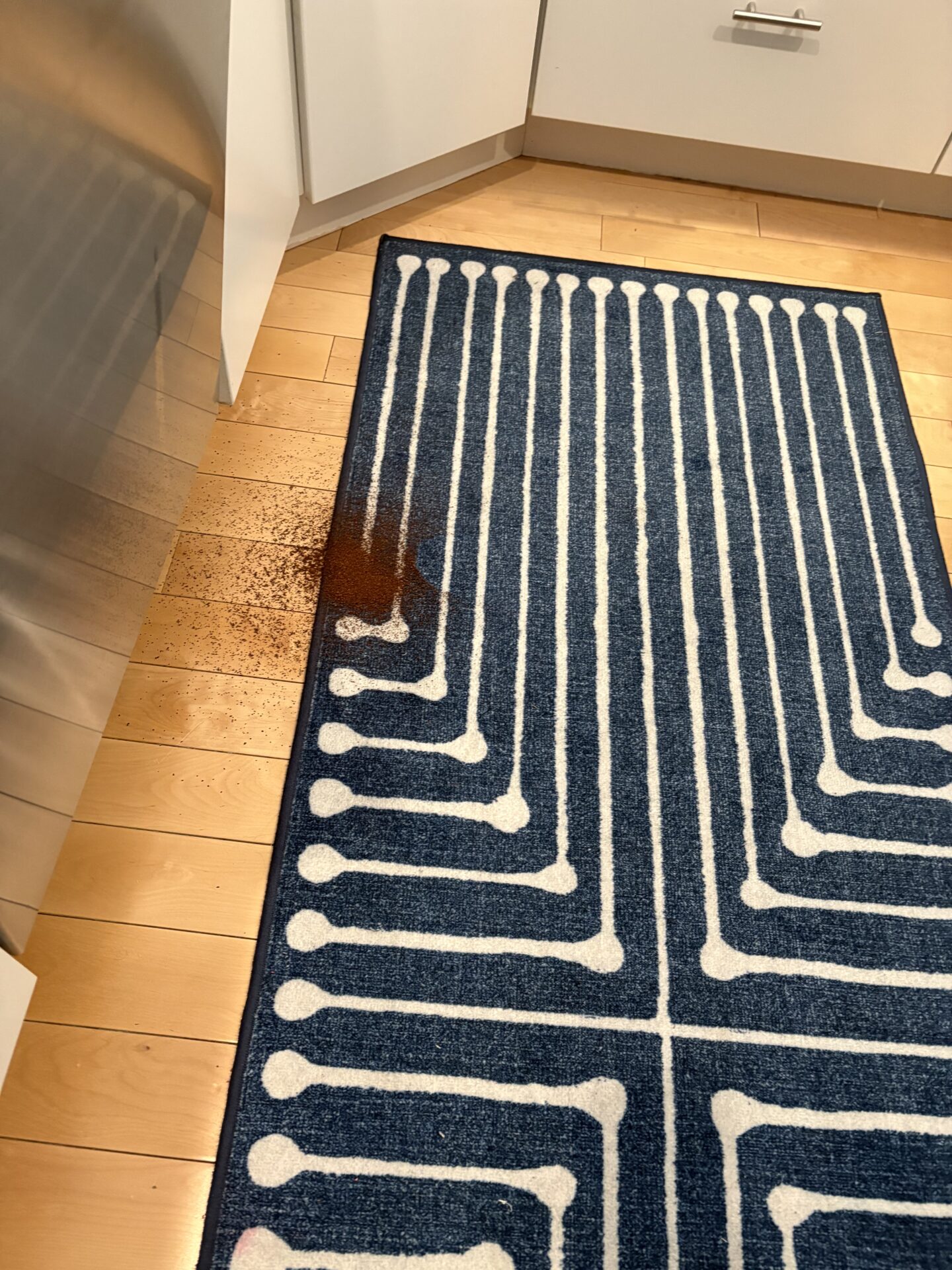 Stain on ruggable rug