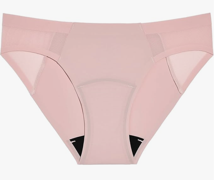 Knix Light Leakproof No-Show Mesh Bikini Underwear