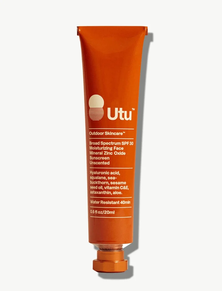 UTU SPF30 Daily Moisturizing Mineral Face Sunscreen tube product image